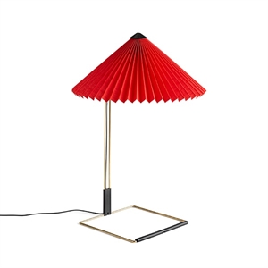 HAY Matin Bordlampe Medium Rød