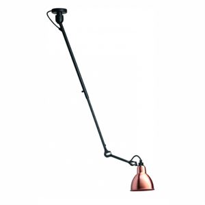 Lampe Gras N302 Taklampe Kobber & Hvit