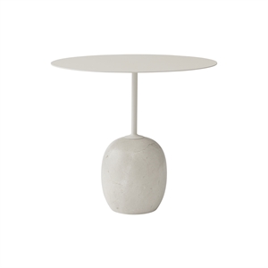 &Tradition Lato LN9 Salongbord Ovalt Hvit/ Crema Diva Marmor