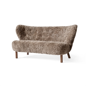 &Tradition Little Petra VB2 Sofa Sahara Saueskinn/ Valnøtt