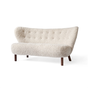 &Tradition Little Petra VB2 Sofa Måneskinn/ Valnøtt