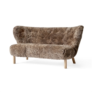 &Tradition Little Petra VB2 Sofa Sahara Saueskinn/ Hvit Eik