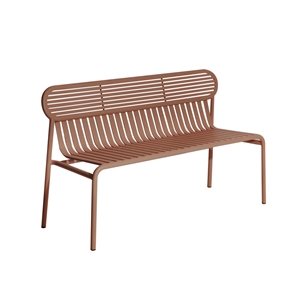 Petite Friture WEEK-END Benk Terracotta