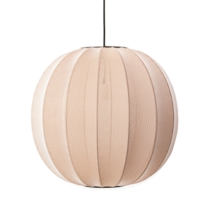 Made By Hand Knit-Wit Round Taklampe Sand Stone Ø60