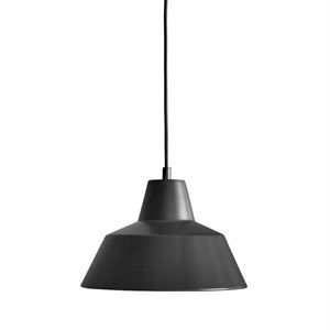 Made By Hand Verkstedslampe Taklampe Matt Sort W2