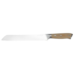 Mareld europeisk brødkniv 23 cm lyst tre
