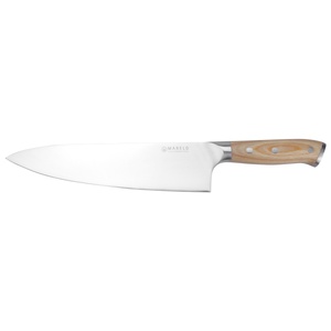 Mareld europeisk kokkekniv 21 cm lyst tre