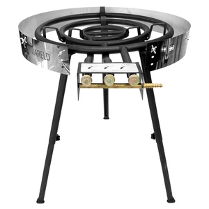 Mareld gassbrenner med 2 ringer 78 cm Sort