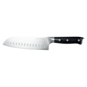 Mareld europeisk santokukniv 18 cm Sort