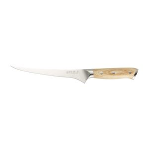 Mareld Europeisk Filetkniv 19 cm Lyst Tre