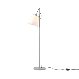 Muuto Pull Gulvlampe Grå & Hvit