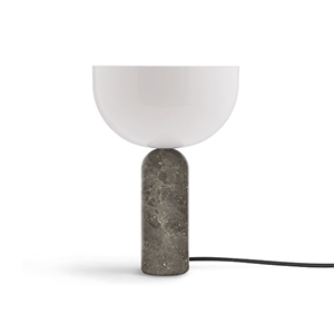NEW WORKS Kizu Bordlampe Grå Marmor Liten