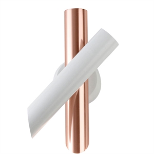 Nemo Tubes 2 Vegglampe Hvit/ Kobber