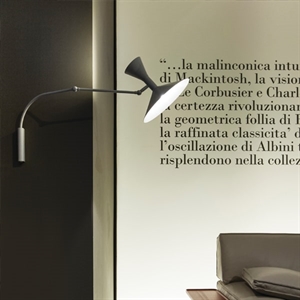 Nemo Lampe de Marseille Mini Vegglampe Sort Fri frakt! Nemo Lampe de Marseille Mini Vegglampe Sort Fri frakt!
