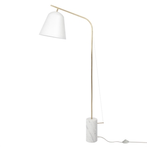 NORR11 Line Two Gulvlampe Hvit