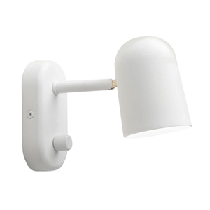 Northern Buddy Vegglampe Off-White