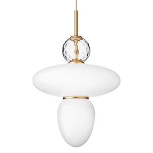 Nuura Rizzatto 43 Taklampe Opal/Messing