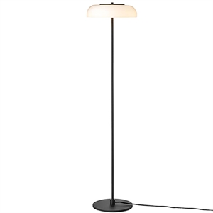 Nuura Blossi Gulvlampe Svart/Opal Hvit