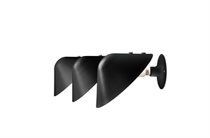 Pandul Mini Vip Vegglampe 27 cm Sort