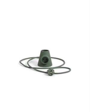 Pidestall Power Base 200 cm Mosegrønn