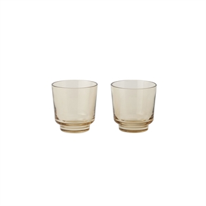 Muuto Raise Glass Oker Sett med 2 Stk. 20 Cl
