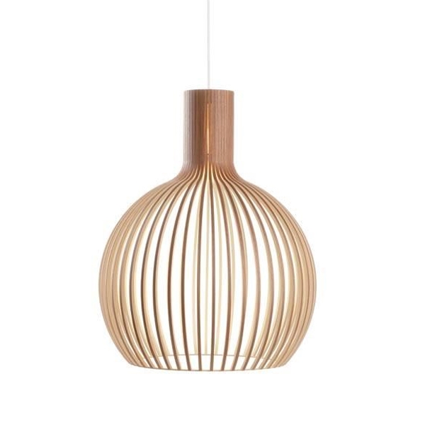 Secto Octo 4240 Taklampe Valnøtt Best pris på Secto Design Octo 4240 pendel Se priser før