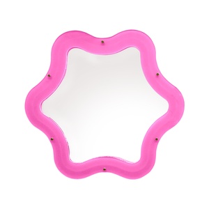 Seletti Supercurve Liten Speil Rosa