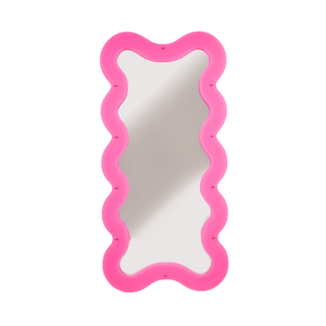 Seletti Supercurve Høyt Speil Rosa
