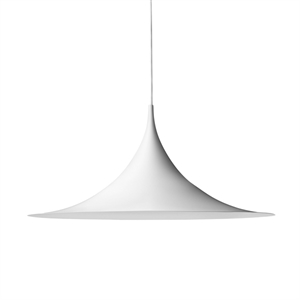 GUBI Semi Taklampe Mellom Matt Hvit