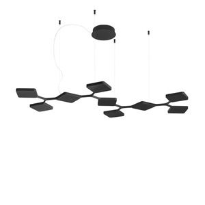 Stilnovo Quad Taklampe Lineær Sort
