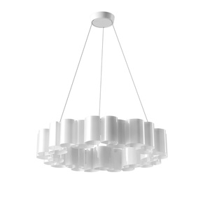 Stilnovo Honning Taklampe Medium Hvit