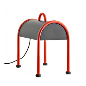Stilnovo Valigia Bordlampe Rød/ Sort