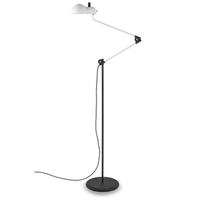 Stilnovo Topo Piantana Gulvlampe Hvit