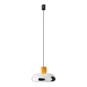 Stilnovo Trepiù Taklampe Gul/ Krom
