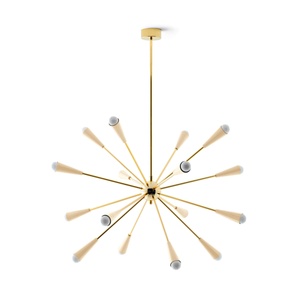 Stilnovo Sputnik Taklampe 16 Gull/Elfenben