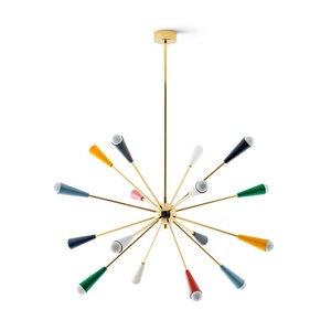 Stilnovo Sputnik Taklampe 16 Gull/Multi