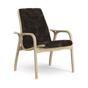 Swedese laminat lenestol eikefiner/espresso/saueskinn