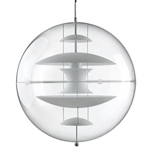 Verner Panton Globe Glass Taklampe Stor