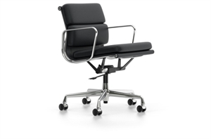Vitra Soft Pad EA 217 Kontorstol med Sving, Armlener og Vippemekanisme