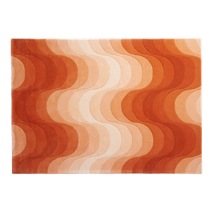 Verpan Wave Teppe Oransje