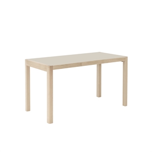 Muuto Verkstedskrivebord Varm Grå Linoleum/eik