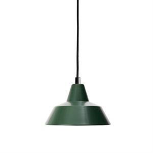 Made By Hand Verkstedslampe Taklampe Racing Green W1