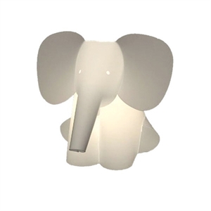 Zoolight Elefant Barne Vegglampe