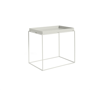 HAY Tray Sidebord Stor Varm Grå