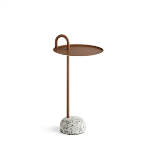 HAY Bowler Sidebord Granitt/lysebrun