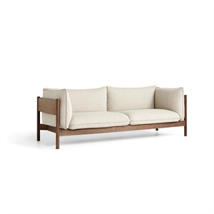 HAY Arbor 3-seters Sofa Valnøtt/Hallingdal 220