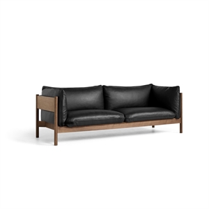 HAY Arbour 3-seters sofa Valnøtt/Nevanda NV0500S