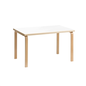 artek 81B Spisebord 75x120 Hvit
