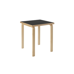 artek Aalto 80C firkantet barnebord Sort