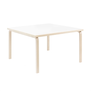 artek Aalto 84 spisebord Hvit